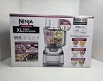 Ninja Xl Food Processor Auto-iq 1000W 12 -cup Bowl, Chopping & Dough Blade, New. Fixed Price $107.50.