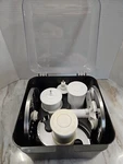 Kitchenaid Food Processor Attachments Blades Discs Case 527402. Fixed Price $34.95.