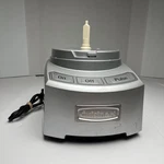 Cuisinart CFP-24BCPC Elite Collection 12 C. Food Processor Base Tested & Works. Fixed Price $36.19.
