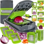 Vegetable Chopper Food Slicer Pro 15 Pc Multifuctional Kitchen Gadgets For Oni. Fixed Price $30.59.