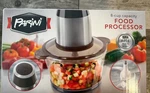 New Parini Multifunction Food Processor Box NDJ-208. Fixed Price $49.99.