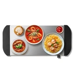 Vevor Electric Warming Tray Stainless Steel Adjustable Temperature 21.5"X10.3". Fixed Price $47.03.