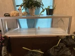 Carolina Custom Cages Glass Reptile Enclosure Terrarium With Sliding Doors. Fixed Price $350.00.
