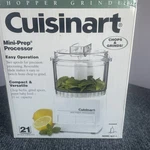 Cuisinart Mini-prep Food Processor DLC-1 21OZ Chopper Grinder W Box Manual Test. Fixed Price $29.00.