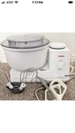 Bosch Universal Mixer Motor Base MUM6610UC/01 700W With Bowl & Attachments. Fixed Price $375.00.