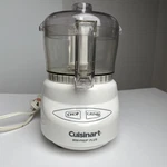 Cuisinart Mini Prep Plus Food Processor CGC-2 Chop Grind White Works See Video. Fixed Price $29.17.