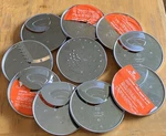 Disc Lot Of 10 For Cuisinart DLC-7 Shred Slice Kitchen Gadget. Fixed Price $59.97.