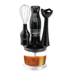 Brentwood Appl. HB-38BK 2-SPEED Hand Blender & Food Processor W/balloon Whisk. Fixed Price $46.19.