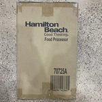 Hamilton Beach Stack Snap Food Processor And Vegetable Chopper,model 70725A. Fixed Price $79.99.