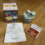 New Open Kitchenmate Salsa Master Seen On Tv Food Preparer Box!!. Fixed Price $19.95.