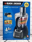 Black & Decker FP1700B 8 Cup Food Processor 450W New Sealed In Box. Fixed Price $35.97.