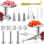 Fruit & Vegetable Strainer Attachment And Food Meat Grinder For Ki.... Fixed Price $92.79.