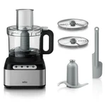 Braun Easy Prep 8C Food Processor - Silver Scratch & Dent. Fixed Price $75.89.
