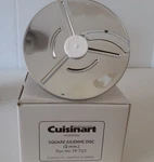 Cuisinart 2MM Square Julienne Disc Part No. FP-723 Original Box New Old Stock. Fixed Price $10.99.