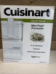 Cuisinart Mini-prep Processor 21OZ -1 Food New. Fixed Price $25.00.