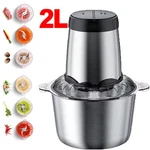 300W Electric Food Vege Chopper Processor Kitchen Meat Grinder Mixer 2L Us. Fixed Price $23.98.