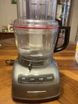 Kitchenaid 9-CUP Food Processor KFP0933CU With Blades And Accessories. Fixed Price $60.00.