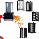 Vegetable And Cheese Slicer & Shredder Grater Attachment Compatible With Kitchen. Fixed Price $31.28.