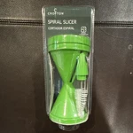Crofton 49138 Hand Held Spiralizer Green With Food Safety Holder & Mini Brush. Fixed Price $9.99.