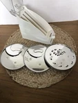 Cuisinart Holder DH-4C W/ DLC-844TX, DLC-837TX, DLC-842TX Discs. Fixed Price $23.00.