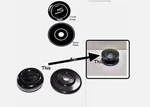 Saladmaster Regal Lid Handle Cover Knob For Clad Five Star System 7 Versa Series. Fixed Price $19.99.