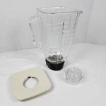 Vintage Oster Regency Kitchen Center (972-06A) Blender Jar Glass Complete Works. Fixed Price $24.99.