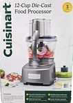 Cuisinart 12-CUP Die-cast Food Processor Model CFP-24DCNGMPC. Fixed Price $179.99.