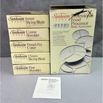 Sunbeam Professional Food Processor Blade Assortment Nib # 94940. Fixed Price $21.99.