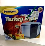 Butterball Indoor Electric Turkey Fryer 14 Lb. Stainless Steel 120V New/open Box. Fixed Price $139.98.