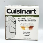 Cuisinart Specialty Disc Set DLC-893 For 7 & 11 Cup DLC-10 Food Processors. Fixed Price $24.00.