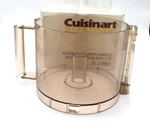 Cuisinart Dlc 7 Work Bowl Replacement Amber Oem Vtg Japan Food Processor. Fixed Price $64.00.