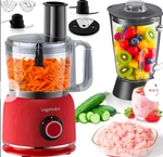 Food Processor & Blender COMBO,88 Oz, 700W. Fixed Price $80.00.