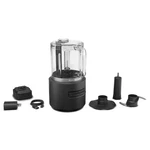 Kitchenaid Go Cordless Food Chopper - Battery Included, KFCR531, Black Matte. Fixed Price $149.87.