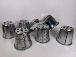 Saladmaster Food Processor Vegetable Slicer Shredder, 5 Cones No Base. Fixed Price $17.37.