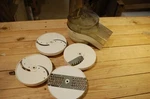 Oster Regency Kitchen Center Replacement Processor Assy + Foodcrafter Discs. Fixed Price $29.98.