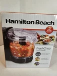Hamilton Beach Freshchop Food Chopper 3 Cup Black Dishwasher Safe. Fixed Price $33.99.