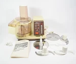 Vintage Sears Counter Craft 7 Speed Food Processor W/ Blades Attachments. Fixed Price $34.99.