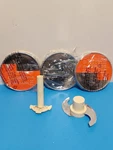 New Lot Of 5 Cuisinart Custom 11 Food Processor Replacement Blades DLC-8. Fixed Price $27.50.