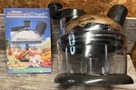 Culinare Rocket Chef Food Processor Chopper Whisk BD5056 Preppers Camping. Fixed Price $18.95.