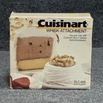 Vintage Cuisinart DLC-055 Whisk Attachment DLC-7 Series Food Processor Japan. Fixed Price $39.99.
