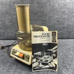 Vintage General Electric Food Processor D1FP1-4200 Tested Turns On. Fixed Price $25.97.