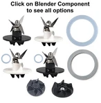 Replacement Compatible Wit Cuisinart BLENDER,GASKET,BLADE,GEAR,CLUTCH,SPB-456-2B. Fixed Price $9.35.