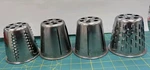 Kitchen Aid Slicer Shredder Vegetable Chopper Attachments Set Of 4. Fixed Price $21.25.