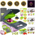 Compact 8-BLADE Vegetable Slicer & Grater Modern Kitchen Gadget For Home Cooks. Fixed Price $54.14.