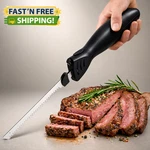 Electric Knife Stainless Steel Blade Food Cutter For Meat Bread Kitchen. Fixed Price $43.99.