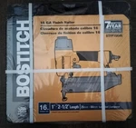 Bostitch BTFP1664K Ga Pneumatic Finish Nailer, 1-2.5 In, Yellow/black. Fixed Price $125.99.