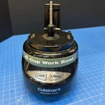 Cuisinart Mini-prep Plus Food Processor Motor Base Only Model CGC-4PC1. Fixed Price $13.00.