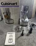 New Cuisinart FP-11SVP1 Elemental Collection Cup Food Processor /silver. Fixed Price $159.99.