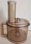 Vntg Jc Penney Food Processor # 8330 Bowl Replacement W/lid & Plunger Pic/desc. Fixed Price $25.00.