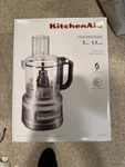 Kitchenaid Cup Food Processor - Silver (KFP0719CU). Fixed Price $40.00.